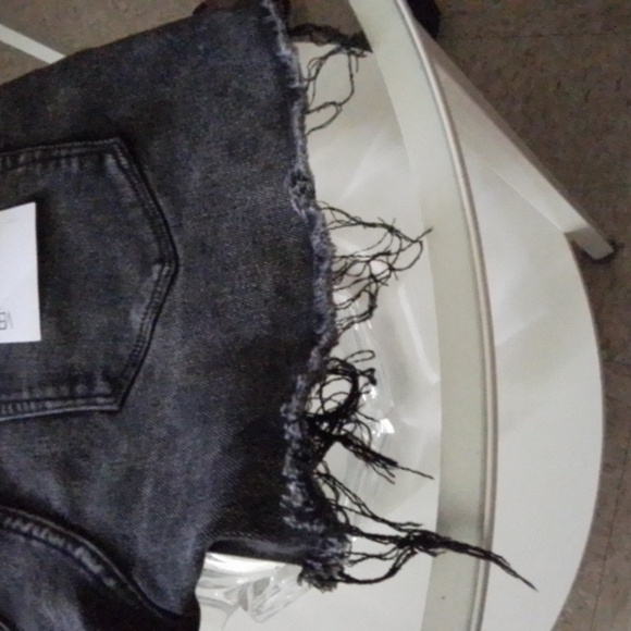 REBECCA  HIGH-RISE VERVET SHORT  SIZE L - Picture 7 of 9